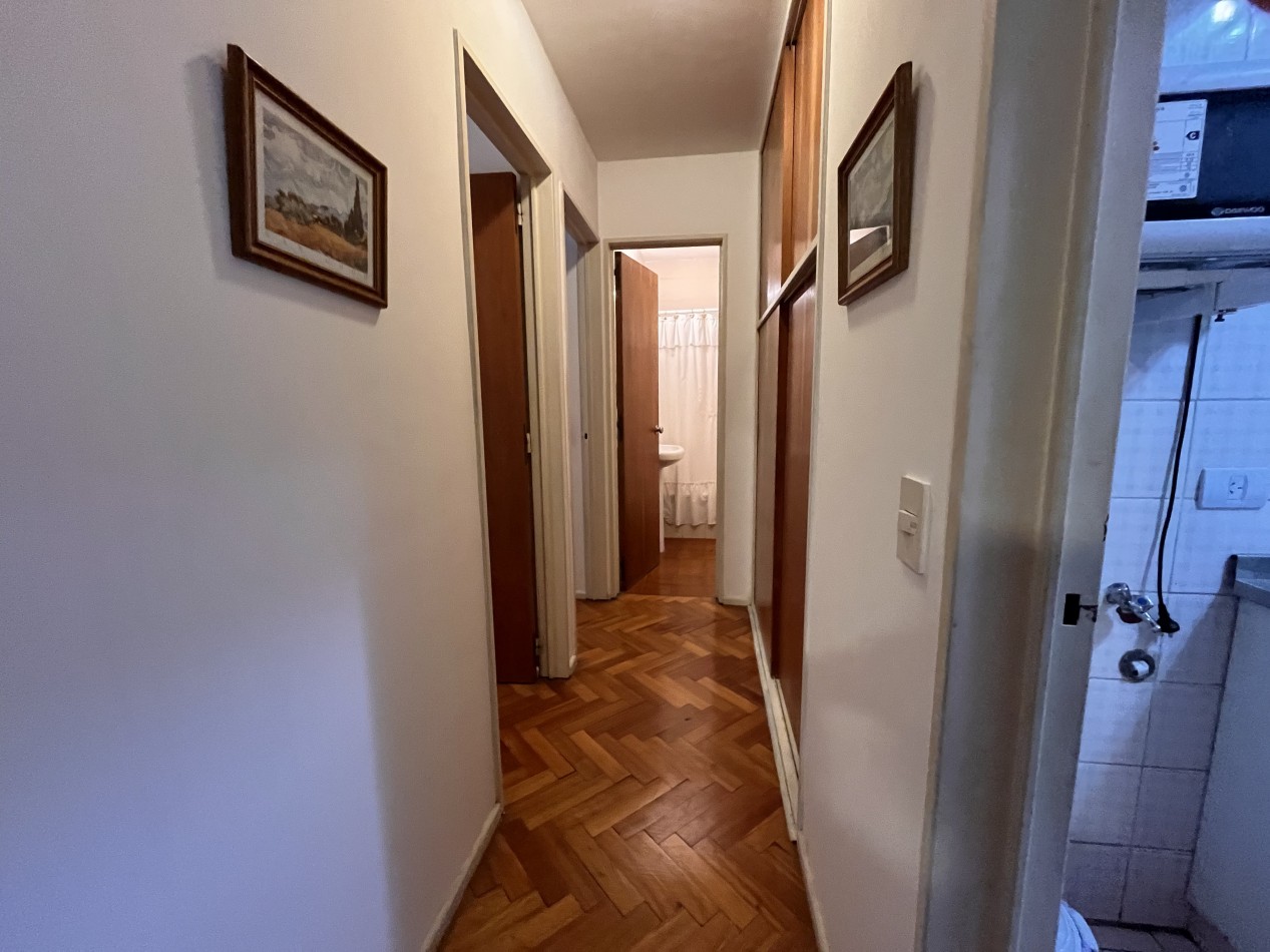 Apartamento en alquiler temporario.3 amb amoblado. Barrio Norte. A una cuadra estacion subte Pueyrredon