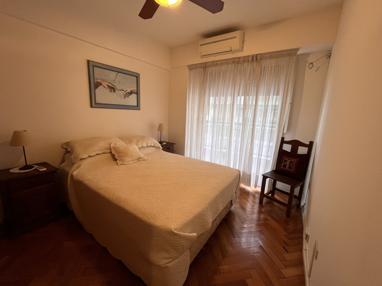Apartamento en alquiler temporario.3 amb amoblado. Barrio Norte. A una cuadra estacion subte Pueyrredon