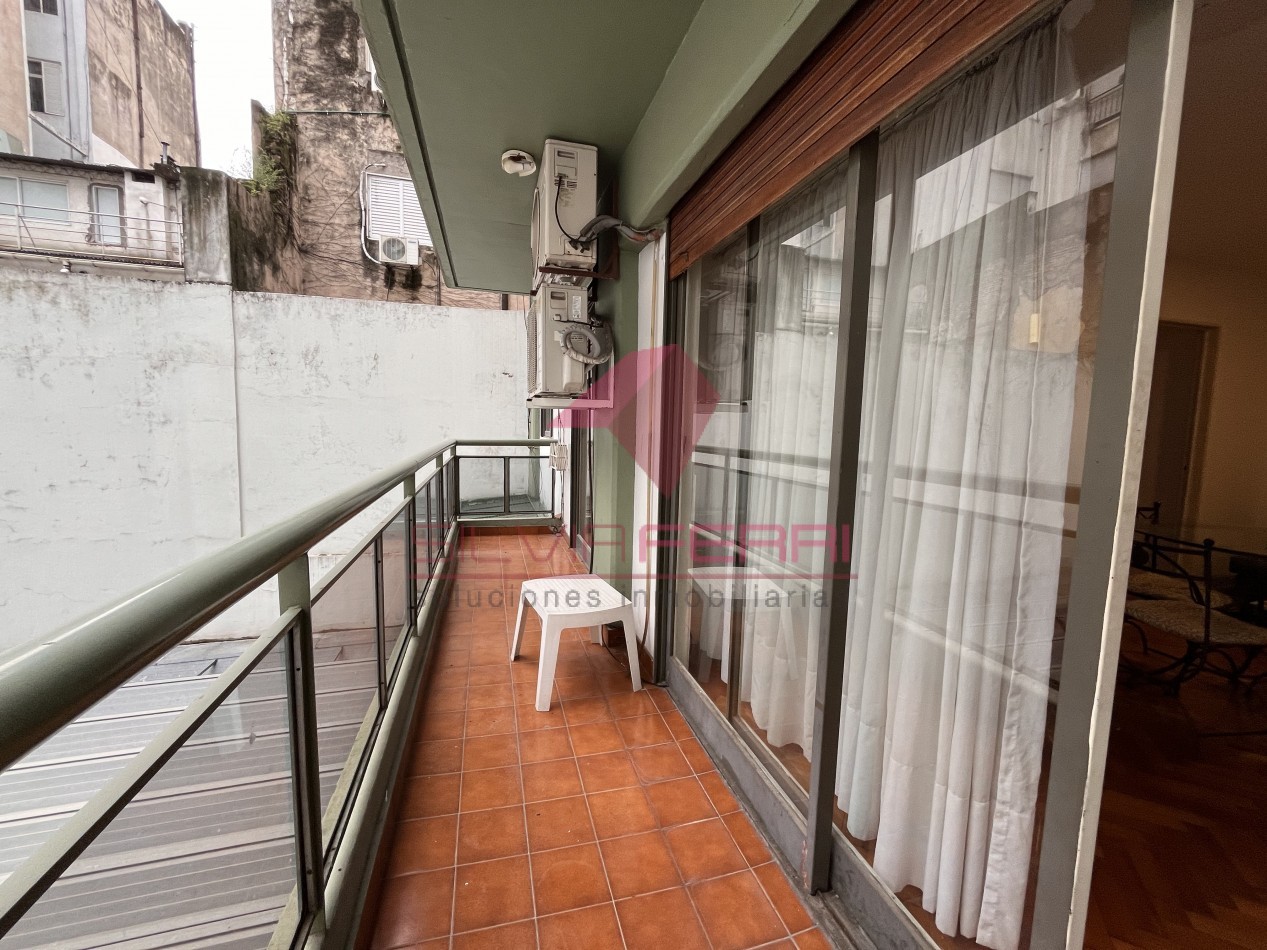 Apartamento en alquiler 3 amb en barrio norte. Se alquila amoblado por 2 años. A una cuadra estac subte D Pueyrredon