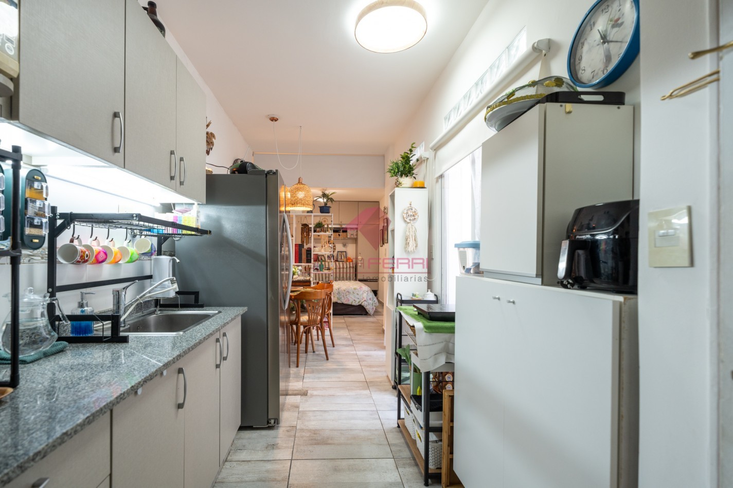 Monoambiente reciclado a nuevo con patio propio en Recoleta | Apto Profesional