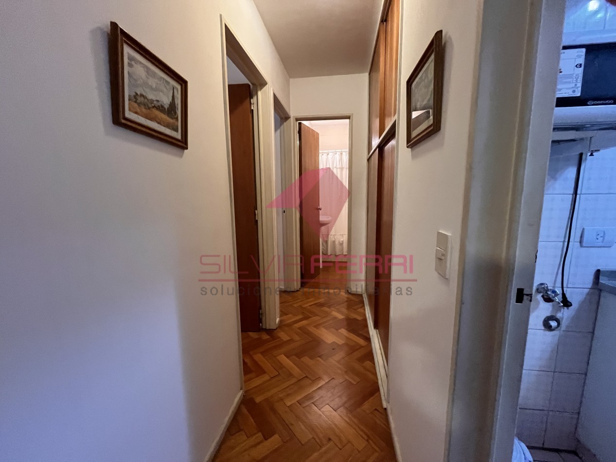 Apartamento en alquiler 3 amb en barrio norte. Se alquila amoblado por 2 años. A una cuadra estac subte D Pueyrredon