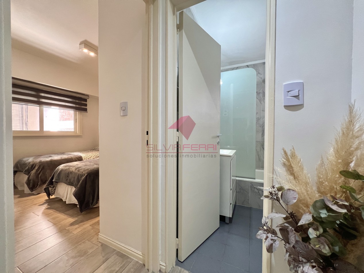 Venta departamento 2 amb + baulera. Reciclado totalmente . 4to piso lateral. Ubicado en el limite entre Colegiales y Belgrano