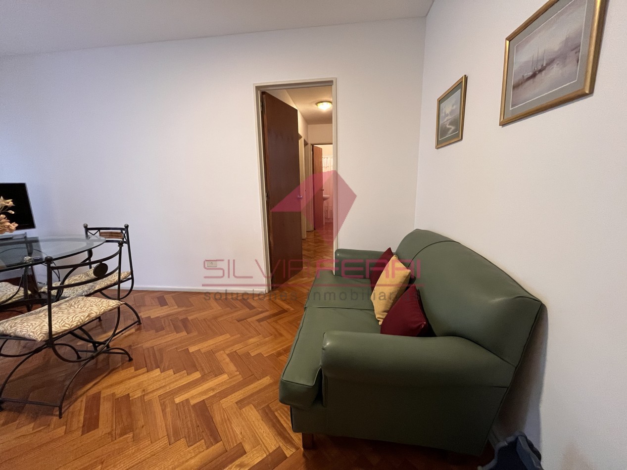 Apartamento en alquiler 3 amb en barrio norte. Se alquila amoblado por 2 años. A una cuadra estac subte D Pueyrredon